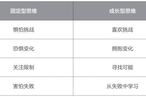 OKR一种成长型思维