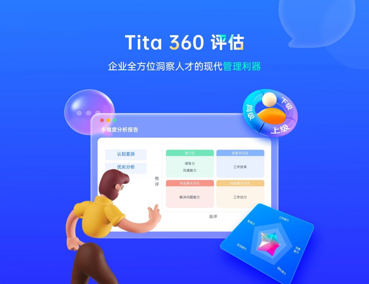 Tita：定期360评估系统优于年度绩效考核