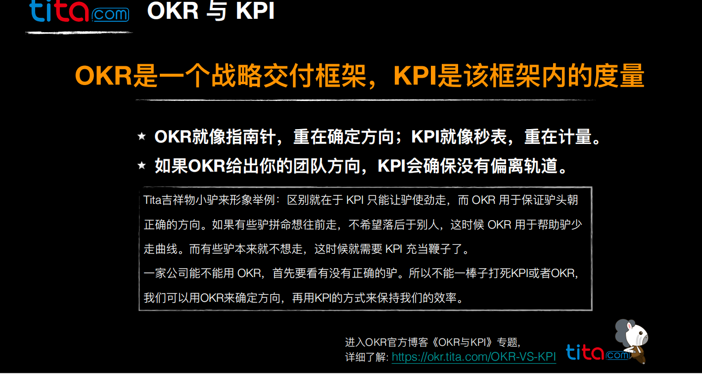 公司同时使用目标和关键结果（OKR）和关键绩效指标（KPI）的用例是什么？