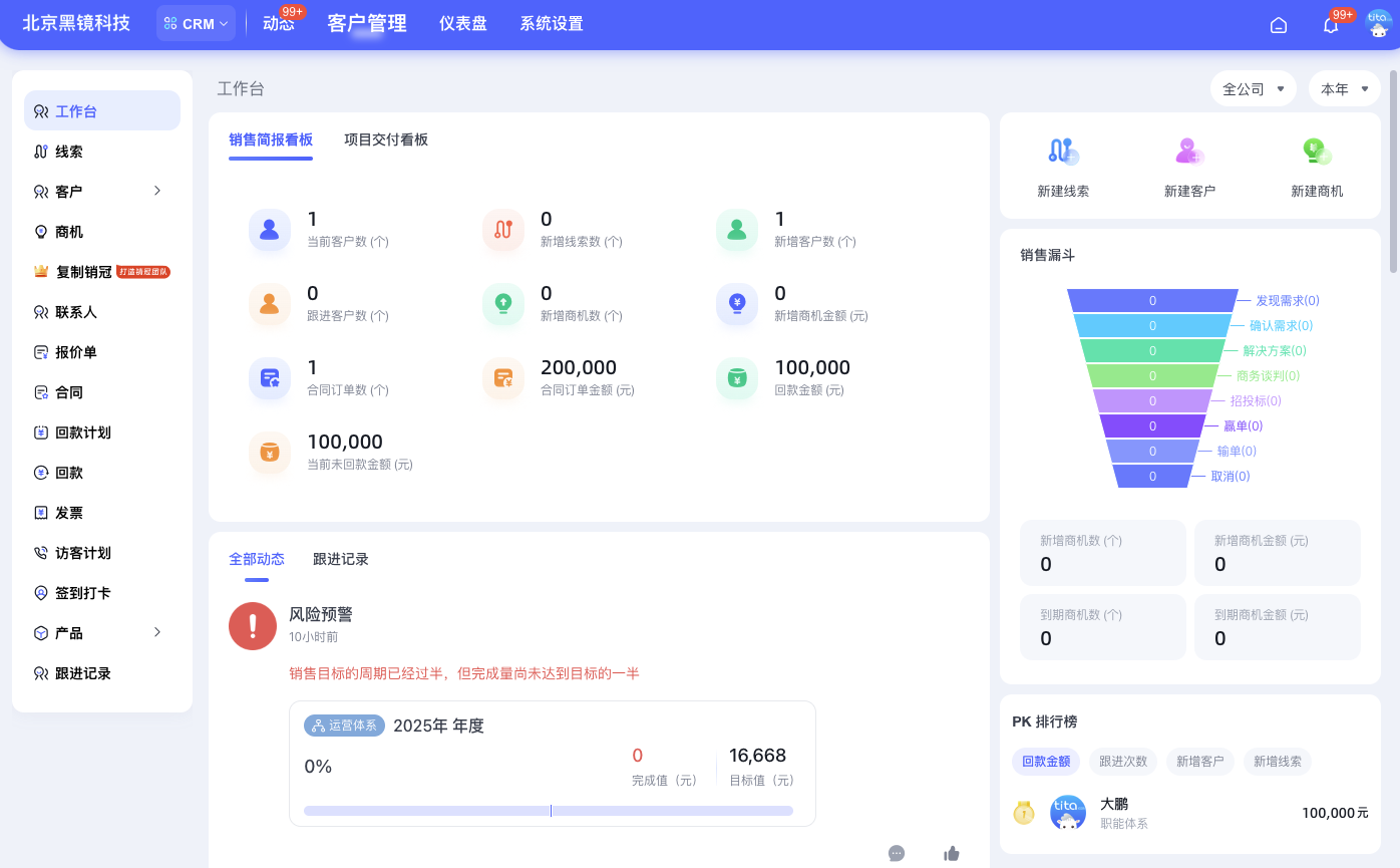 Tita 项目经营版：中小企业项目全流程管理的得力助手
