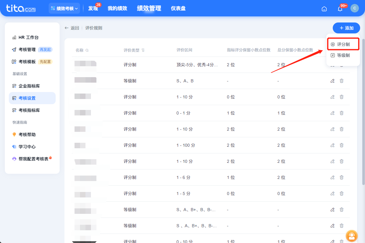 2025年11月升级 | 绩效敏捷特性升级，使用更便捷
