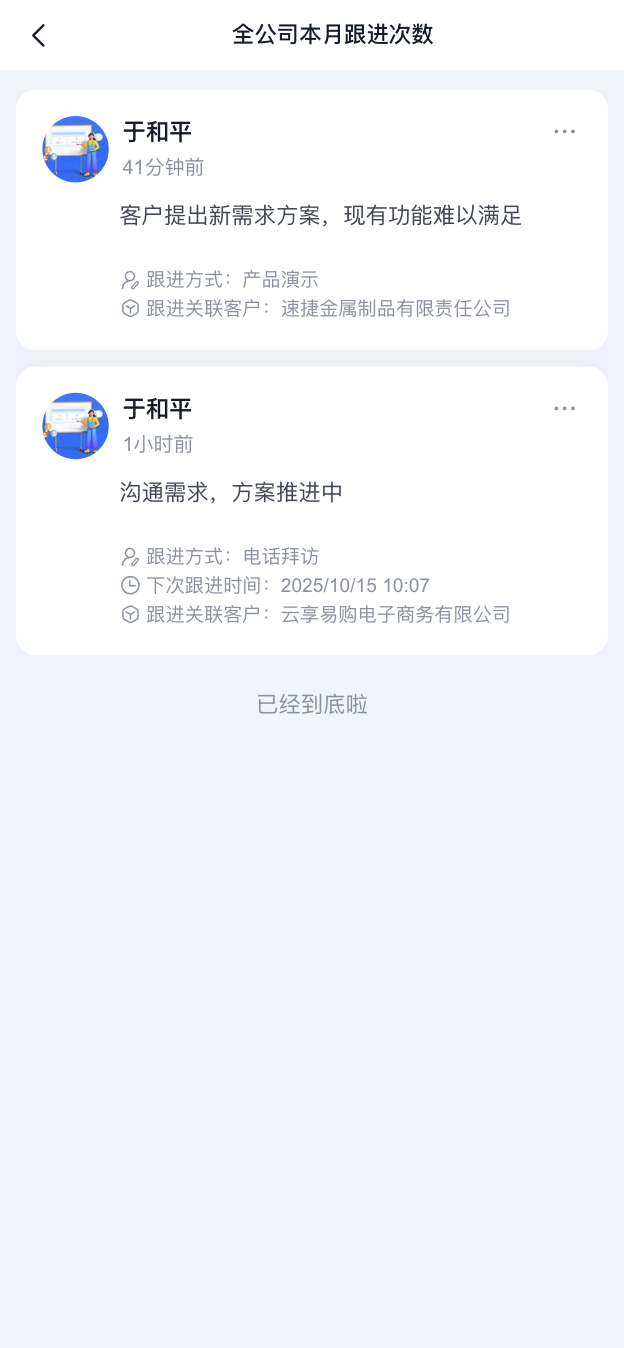 2025年10月升级 | 「CRM」工作台支持自定义配置