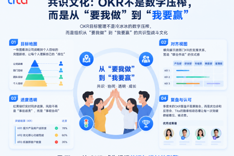 共识文化：OKR不是数字压榨，而是从“要我做”到“我要赢”