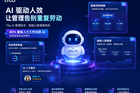 AI驱动人效：Tita让管理告别重复劳动