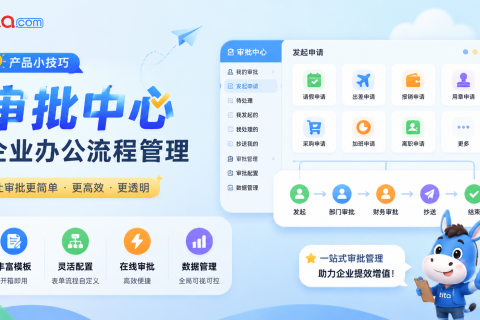 Tita 小技巧：审批中心——让企业流程审批高效流转