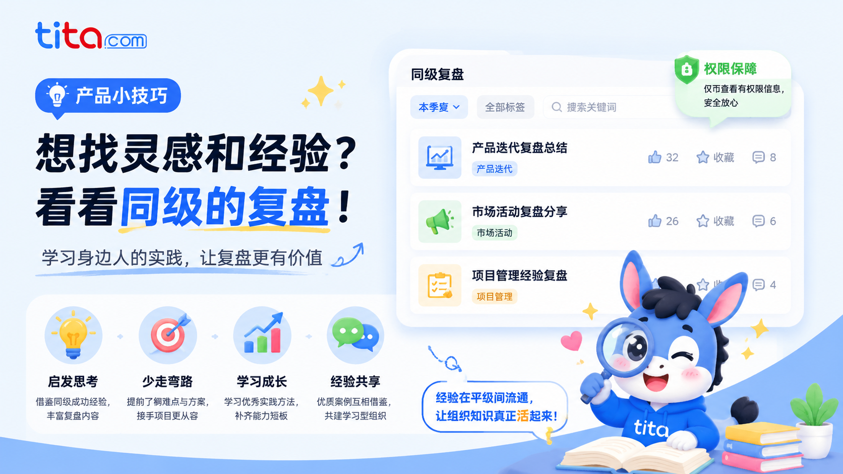 Tita小技巧：复盘同级视角——向身边优秀同事“取经”