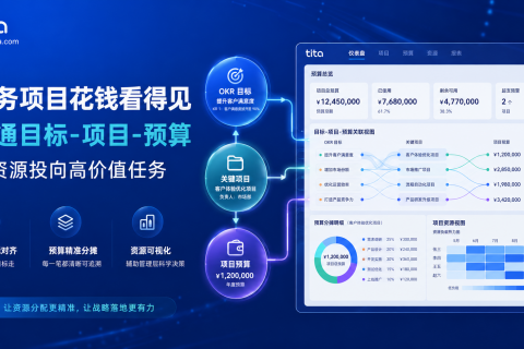 业务项目花钱看得见：打通目标-项目-预算，让资源投向高价值任务