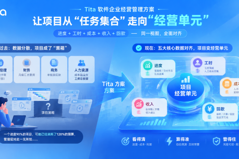 Tita 软件企业经营管理方案：让项目从“任务集合”走向“经营单元”